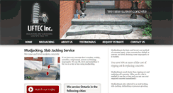 Desktop Screenshot of liftec.ca